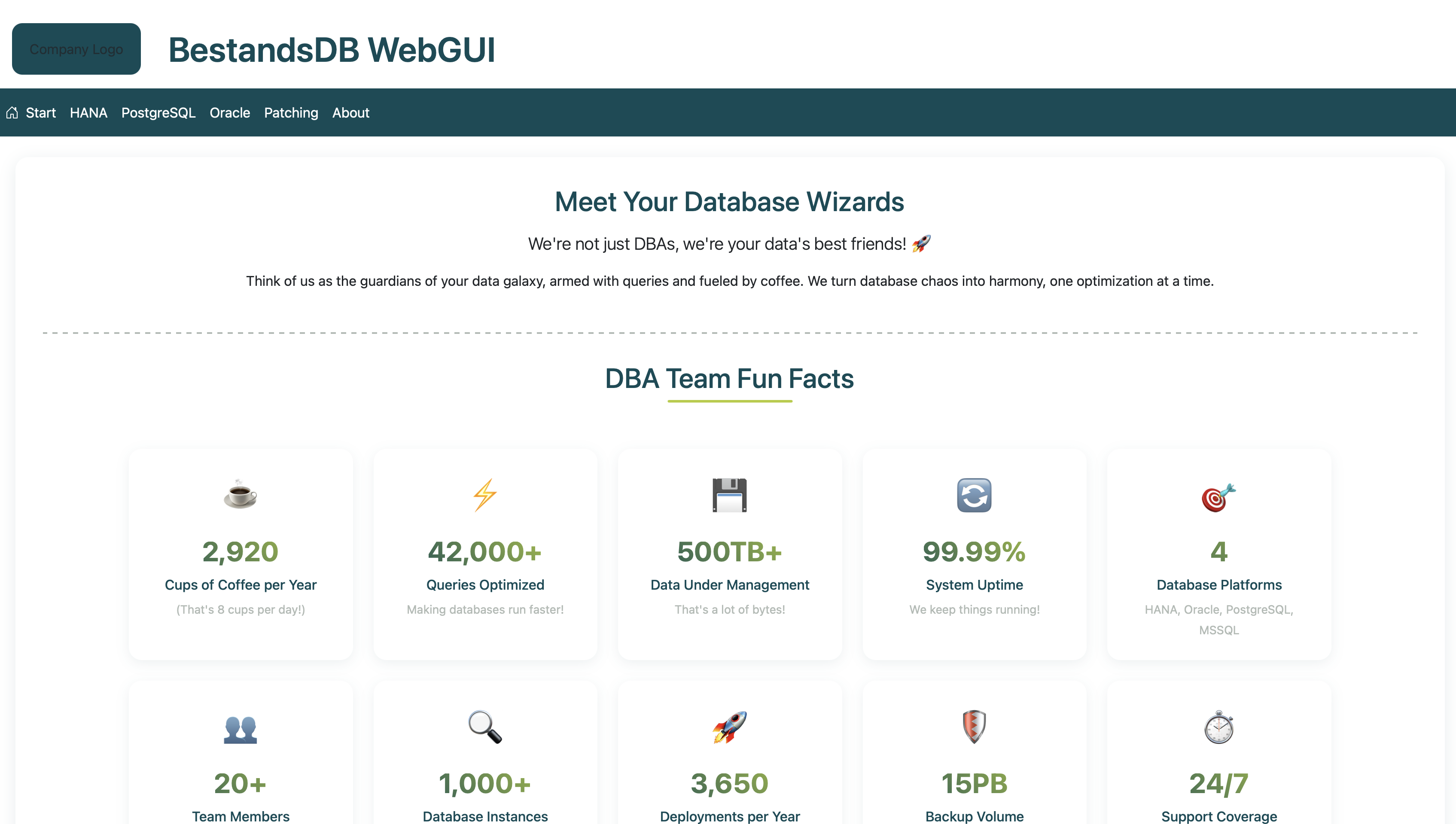 WebGUI Preview